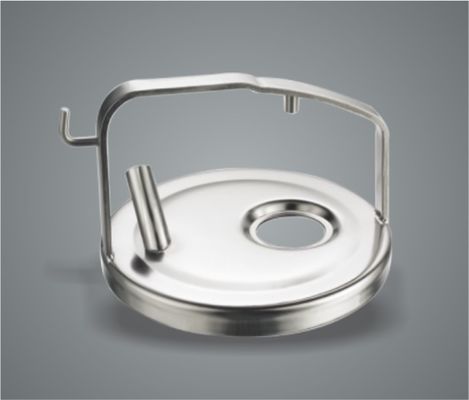 قیمت خوب Small Stainless Steel Bucket Lid , Air tee type Cow Milking Machine Spare Parts آنلاین
