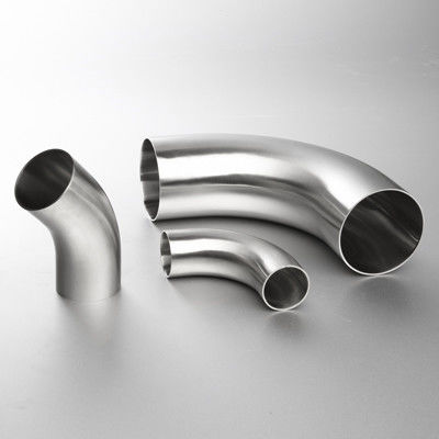 قیمت خوب Food Grade 304 Stainless Steel Pipe Fittings Elbow 25mm   Hygienic 90 Degree آنلاین