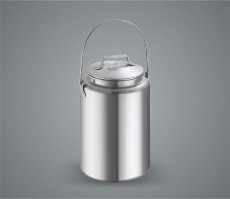 قیمت خوب بسته بندی سطل شیردوشی استیل ضد زنگ حمل و نقل صنعتی آنلاین