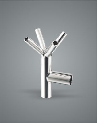 قیمت خوب Stainless Steel Cip Tees Milk Machine Spare Parts Customized آنلاین
