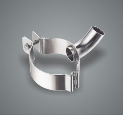قیمت خوب Stainless Steel Milking Cow Tubes , Holder Clamp Type Milking Machine Parts آنلاین