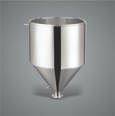 قیمت خوب Double Deck Stainless Steel Hopper Tank 35l Milk Holding Vertical آنلاین