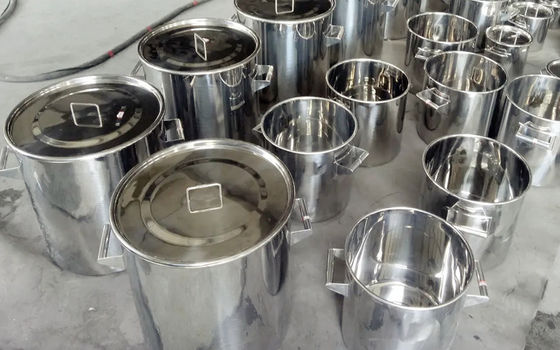 قیمت خوب درام سطل دوشش شیر از جنس استیل ضد زنگ 316L با ظرفیت 5 لیتر و پرداخت آینه ای آنلاین
