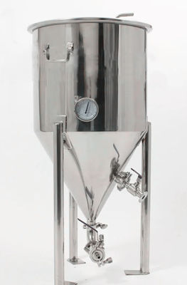 قیمت خوب Movable 7 Gallon Stainless Steel Conical Fermenter آنلاین