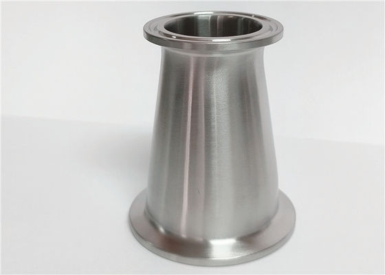 قیمت خوب Equal Sanitary 304 Stainless Steel Pipe Fittings Concentric Reducer Tri Clamped آنلاین