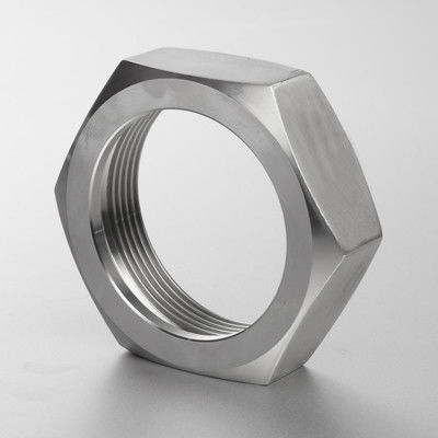 قیمت خوب Hygienic Stainless Steel Pipe Union , Hex Union Fitting 6 Inch آنلاین