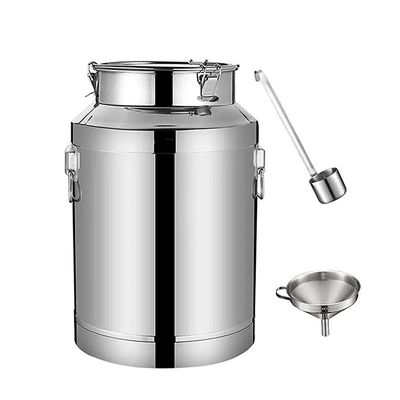 قیمت خوب Storage 25 Litre Milk Can , Stainless Steel Milk Can For Transport آنلاین