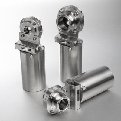 قیمت خوب Air Actuated Stainless Steel Valves Pneumatic Control Customized Size آنلاین