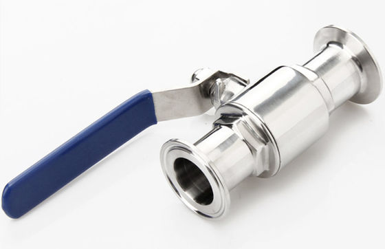 قیمت خوب S/S 304 /316 Manual Tri Clamp Ball Valve , SS304  Two Way Stainless Steel Ball Valve آنلاین