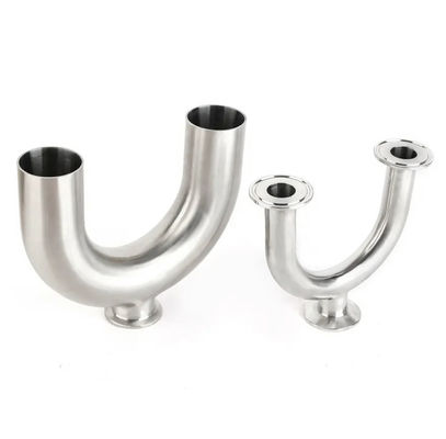 قیمت خوب Clamped Stainless Steel U Pipe , Mirror Polished SS304 Stainless Steel Tee Fittings آنلاین