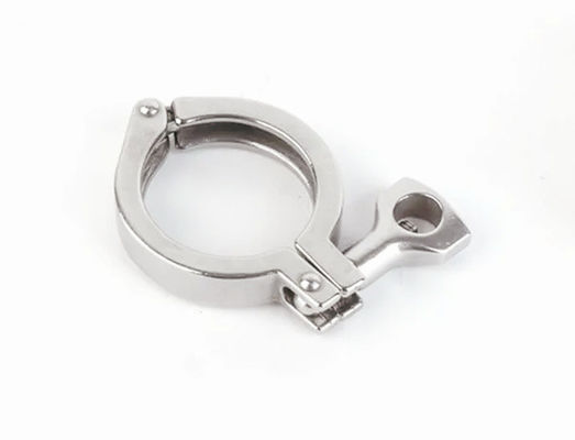 قیمت خوب Heavy Duty Stainless Steel Pipe Clamps Middle Type Single Pin Sanitary آنلاین