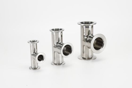 قیمت خوب SS304 KF Vacuum Fittings Equal Tee  customizable harmless Industrial آنلاین