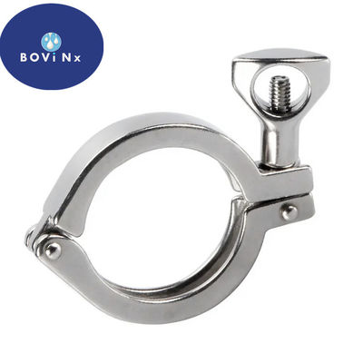 قیمت خوب Single Pin Stainless Steel 304l Tube Fittings , Sanitary Stainless Steel Clamp آنلاین