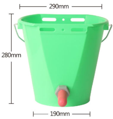 قیمت خوب Clearance - Calf bucket Feeder Euro style - with Nipple, Valve, and hanging bracket آنلاین