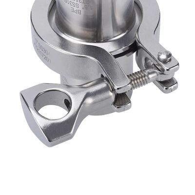 قیمت خوب SS316L Pipe Fitting Connector 1.5 Inch Quick Installation BPE Tri Clamp Ferrule Pipe Fitting آنلاین