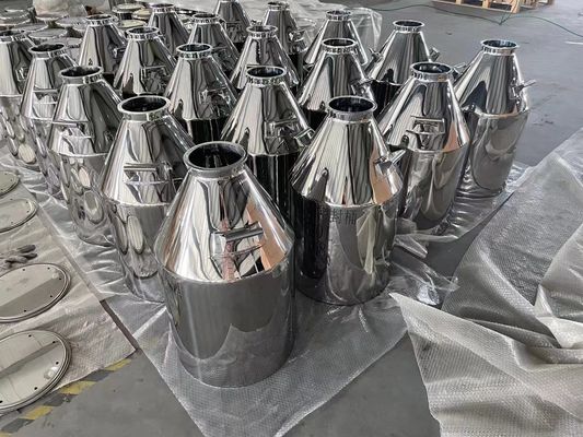 قیمت خوب فولاد ضد زنگ نقره ای 304/316 سطل ماشین شیردهی دوامدار و انعطاف پذیر برای محصولات برتر آنلاین