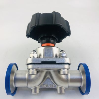 قیمت خوب DN10 1/2 Inch Manual Diaphragm Valve PC Hand Wheel آنلاین