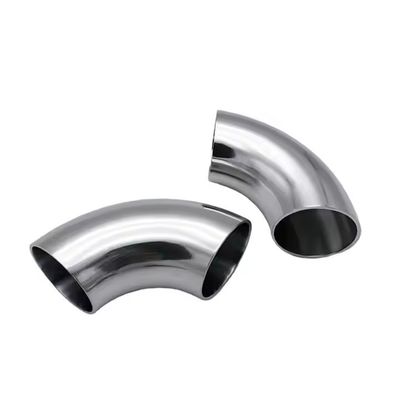 قیمت خوب 304 Stainless Steel Elbow 90 Degree Sanitary Welding Pipe Connection Fittings آنلاین