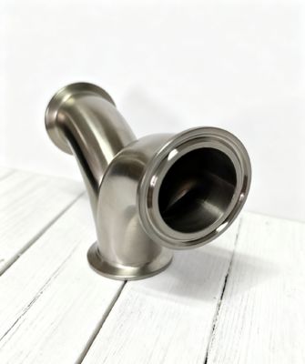 قیمت خوب Tri Clamp فولادی ضد زنگ Y لوله لوازم جانبی 3A گواهی Ss 304 آنلاین